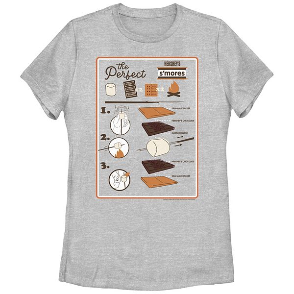 Juniors' Hershey's S'mores Schematic Graphic Tee Hershey's