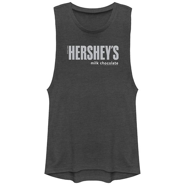 Juniors' Hershey's Milk Chocolate Logo Tank Top Hershey's