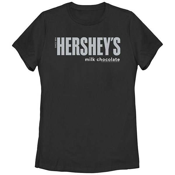 Juniors' Hershey's Milk Chocolate Logo Graphic Tee Hershey's