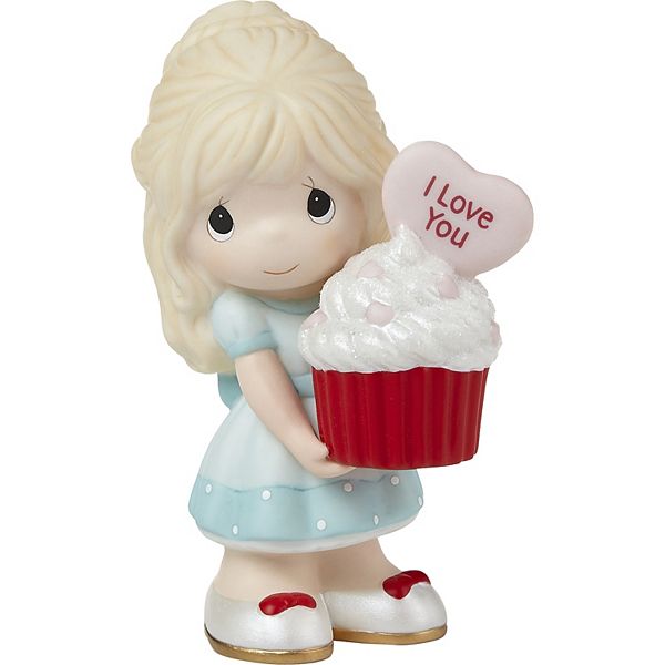 Precious Moments You Bake Me Happy Blonde Girl Figurine Precious Moments