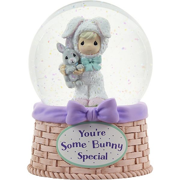 Precious Moments You're Some Bunny Special Musical Snow Globe Precious Moments