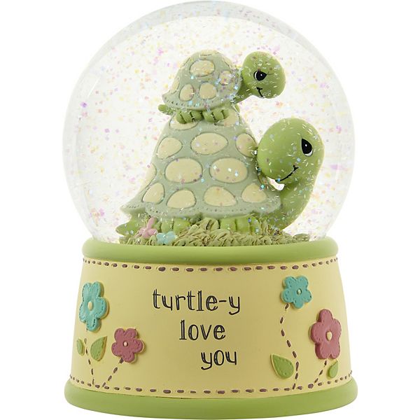 Precious Moments Turtle-y Love You Musical Snow Globe Precious Moments