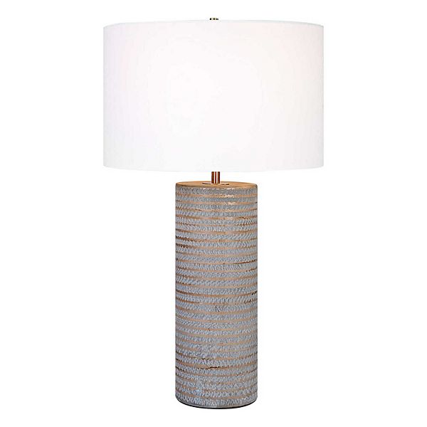 Uttermost Monolith Gray Table Lamp Uttermost