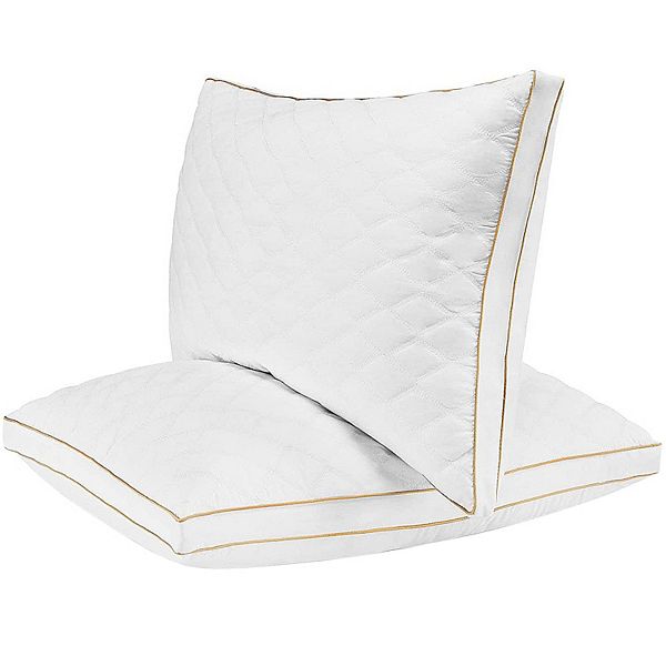 Dr. Pillow Italian Luxury Quilted Pillow - Queen, Set of 2 Doctor Pillow