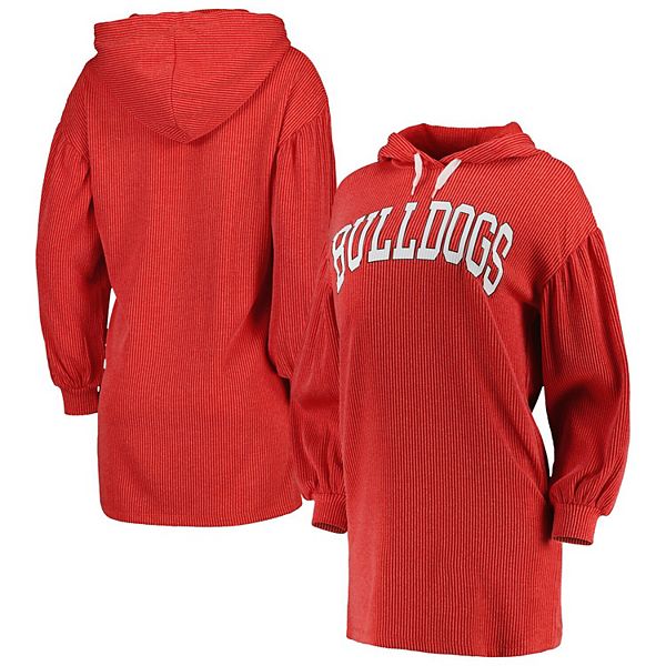 Женское Платье Gameday Couture Красное Georgia Bulldogs Game Winner Vintage Wash Tri-Blend Gameday Couture