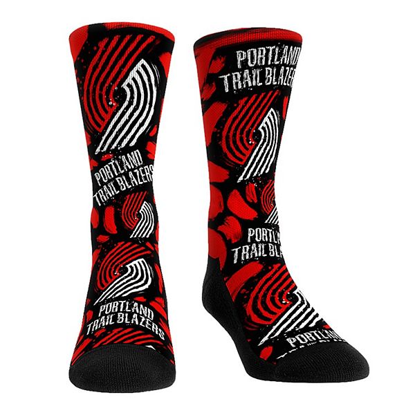 Унисекс Носки Rock Em Socks Portland Trail Blazers Логотип и Паттерн Unbranded