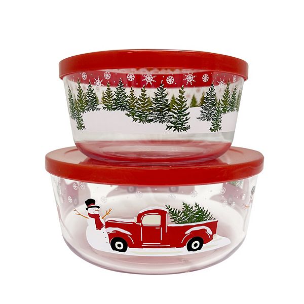 St. Nicholas Square® 2-Pack Stacking Containers St. Nicholas Square