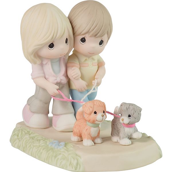 Precious Moments I'll Never Let You Go Bisque Porcelain Figurine Precious Moments