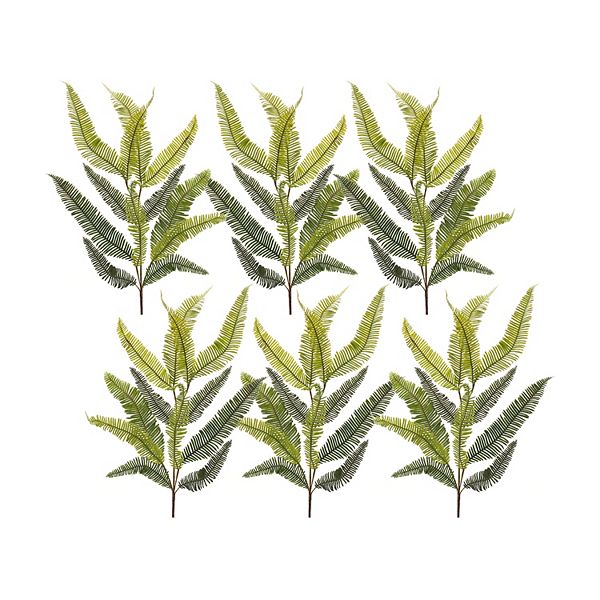 Melrose 6-Piece Variegated Fern Foliage Spray Melrose