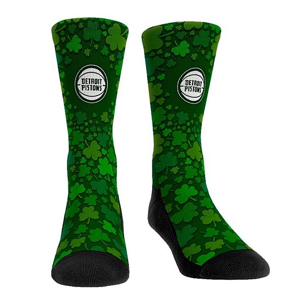  Носки Rock Em Socks Detroit Pistons St. Patty's Day Shamrock Unbranded