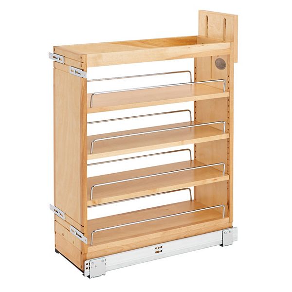 Rev-a-shelf 8.75'' Pullout Kitchen Cabinet Organizer Soft-close, 448-bcsc-8c Rev-A-Shelf