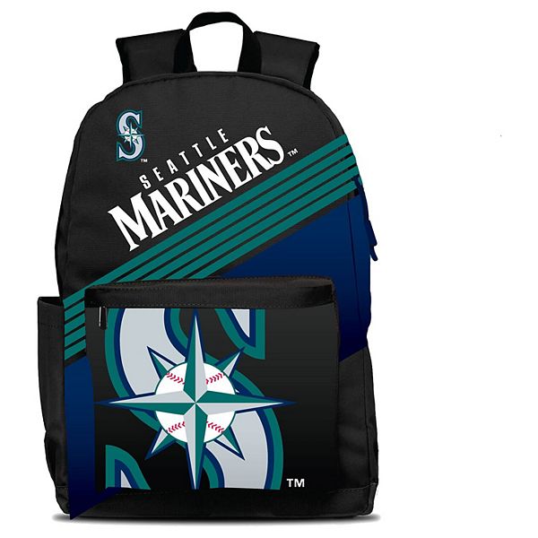 Спортивный рюкзак Seattle Mariners с карманом для ноутбука и отделением для бутылки для истинных болельщиков Unbranded