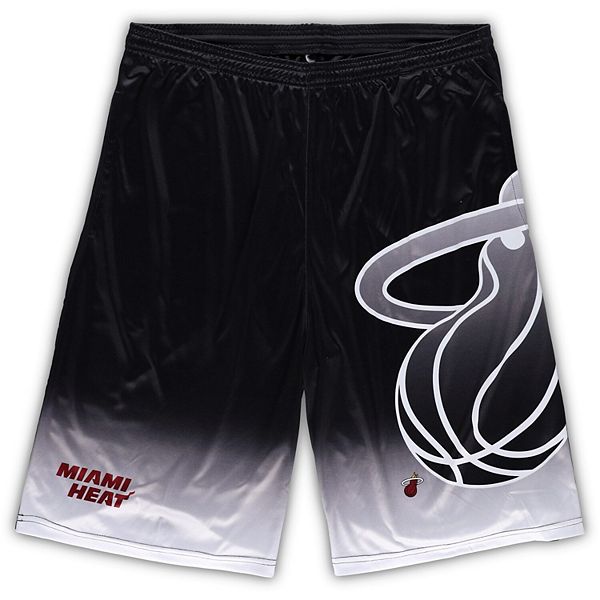 Мужские Спортивные шорты Fanatics Черные Miami Heat Big & Tall Fanatics