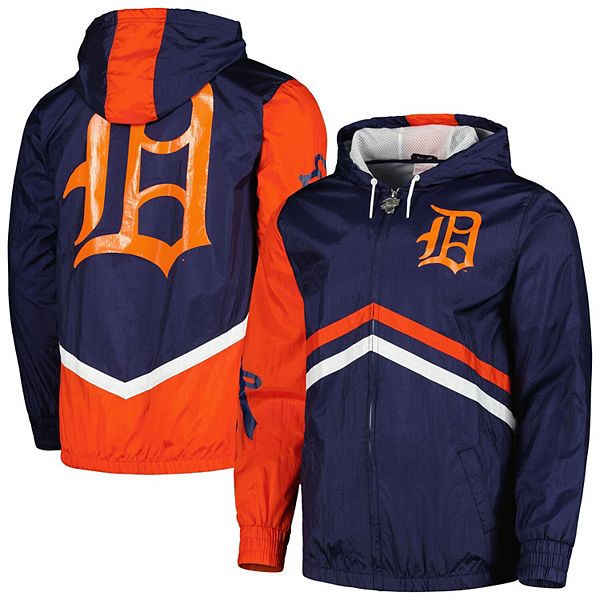 Мужская Повседневная куртка Unbranded Navy Detroit Tigers Undeniable Full-Zip Unbranded