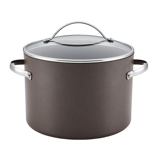 Ayesha Curry Hard Anodized Collection 10-qt. Nonstick Stockpot with Lid Ayesha Curry