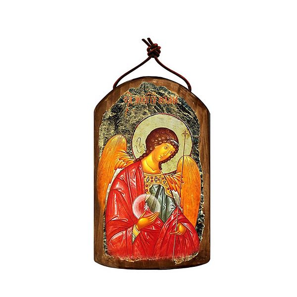 G.Debrekht Saint Michael Religious Orthodox Sacred Icon Ornament Inspirational Icon Decor G.DeBrekht