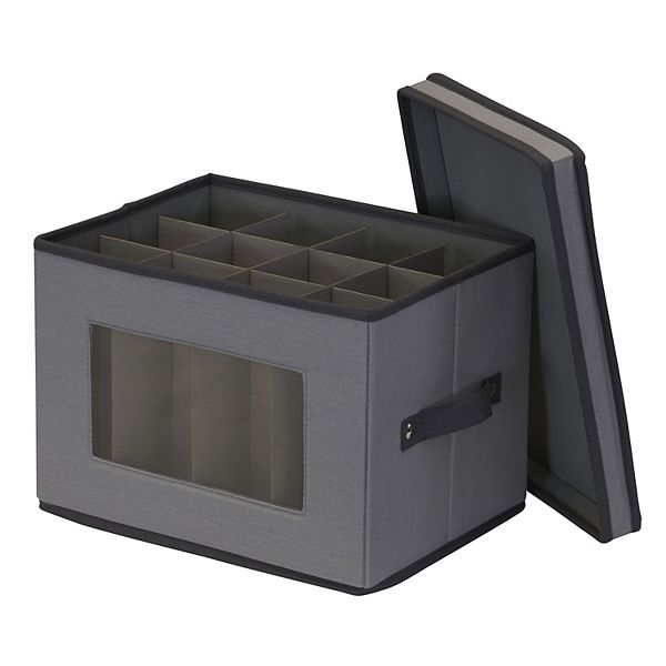 Household Essentials Champagne Flute Storage Box Household Essentials