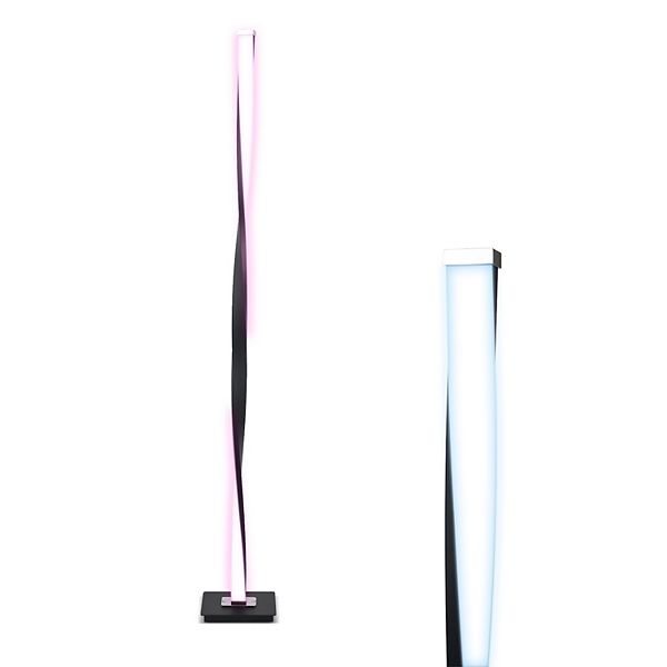 Brightech Helix 48" Color Changing Led Column Floor Lamp Brightech