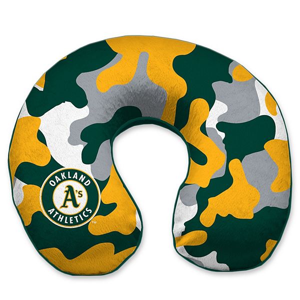 Подушка для путешествий Oakland Athletics Camo с эффектом памяти Unbranded