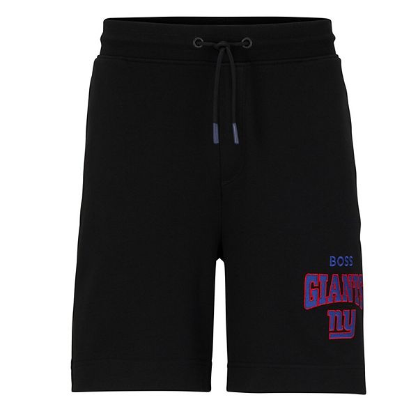 Мужские Спортивные шорты BOSS X NFL Черные/Синие New York Giants Unbranded