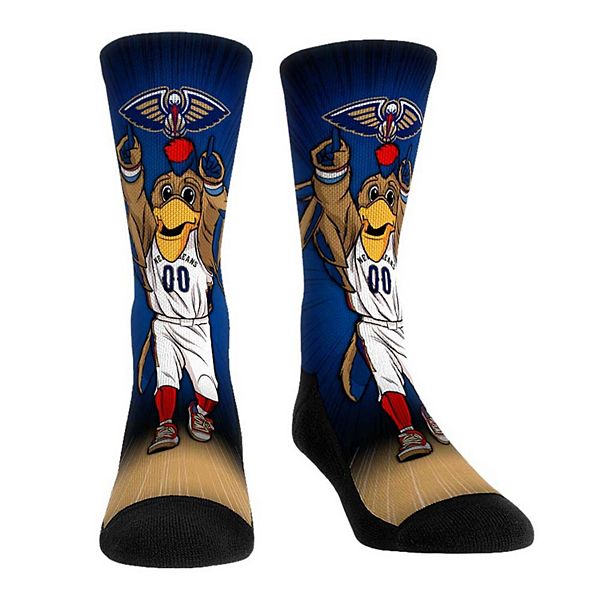 unisex Носки Unbranded Rock Em Socks New Orleans Pelicans Mascot Pump Up Crew Unbranded