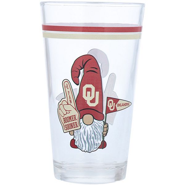 Пивной стакан Oklahoma Sooners, 480 мл, двойной дизайн с графикой Unbranded