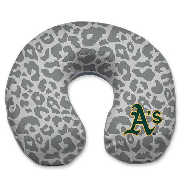 Подушка для путешествий Без бренда Oakland Athletics с рисунком гепарда Unbranded