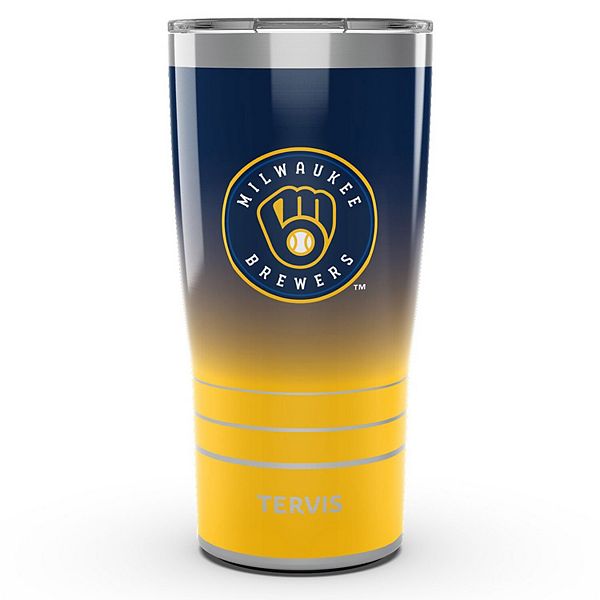 Tervis Milwaukee Brewers 20oz. Ombre Stainless Steel Tumbler Tervis