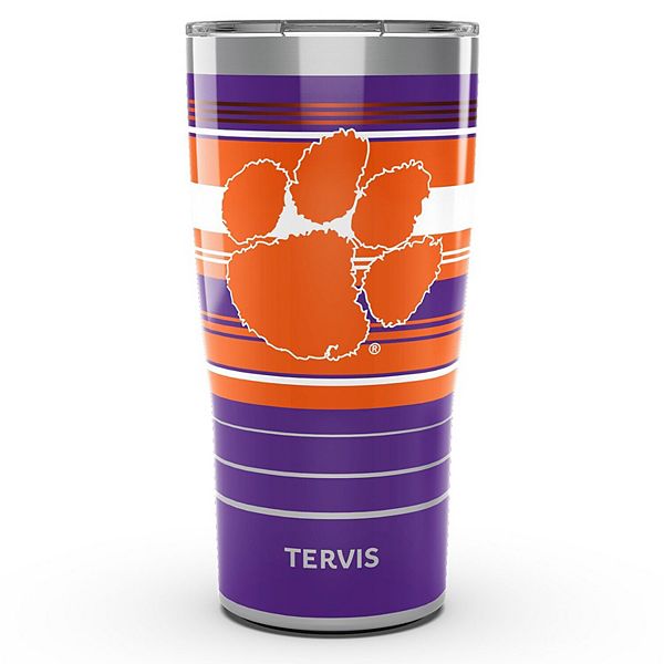 Tervis Clemson Tigers 20oz. Hype Stripe Stainless Steel Tumbler Tervis