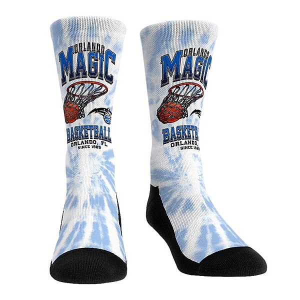 Универсальные винтажные носки Rock Em Socks Orlando Magic для мужчин и женщин с дышащей конструкцией Unbranded