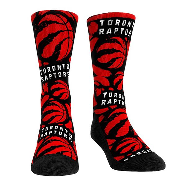 Универсальные Носки Rock Em Socks Toronto Raptors с Логотипом и Дизайном Unbranded