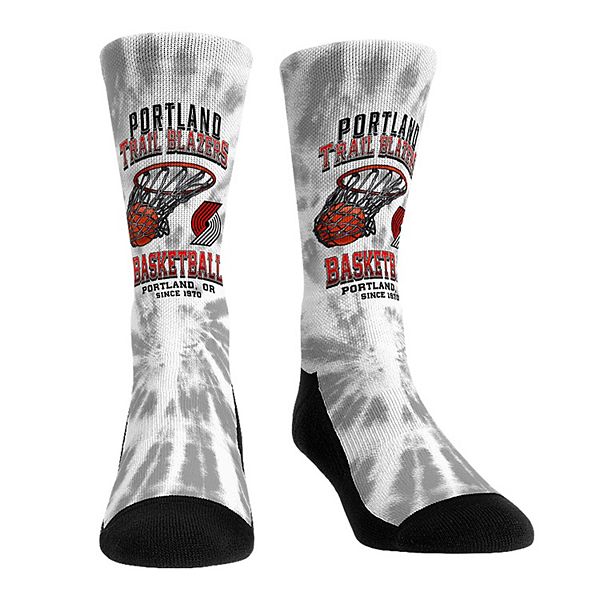 Унисекс Носки Rock Em Socks Portland Trail Blazers Винтажные Хуп Crew Rock Em Socks