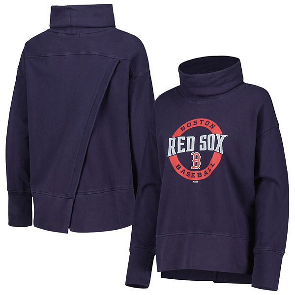 Женская Футболка LevelWear Navy Boston Red Sox Sunset Farm Team LevelWear