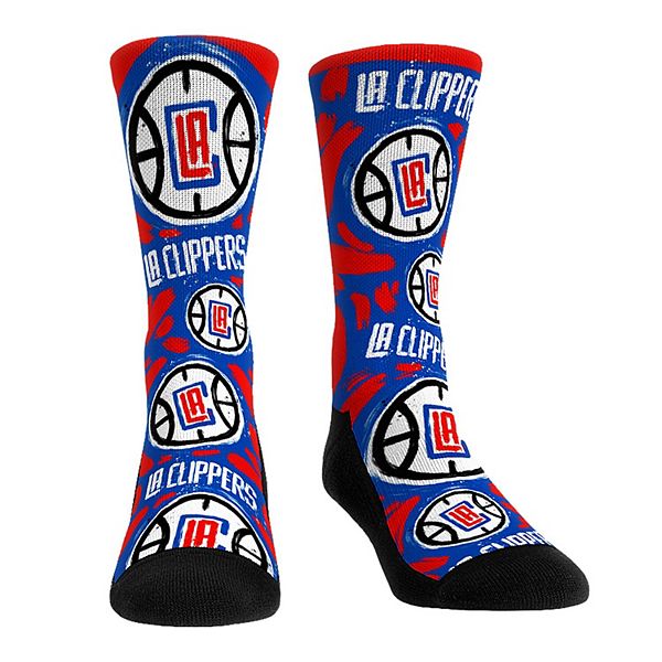 Носки Rock Em Socks LA Clippers с логотипом и ярким дизайном, унисекс Unbranded