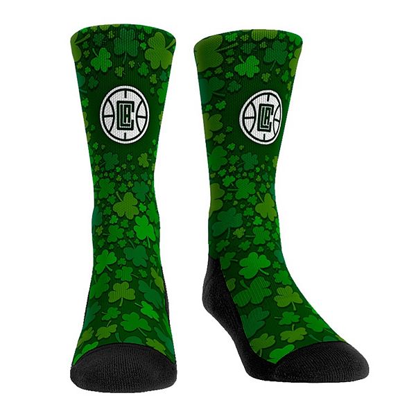 Унисекс Носки Rock Em Socks LA Clippers St. Patty's Day Shamrock Unbranded