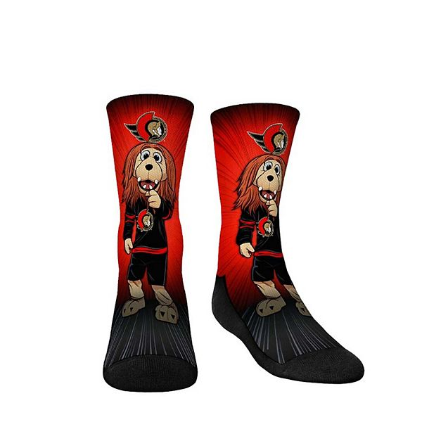 Детские носки Ottawa Senators от Rock Em Socks с ярким дизайном и комфортной подошвой Unbranded