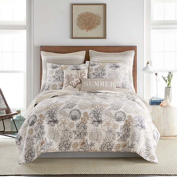 Levtex Home Caspian Sea Quilt Set with Shams Levtex