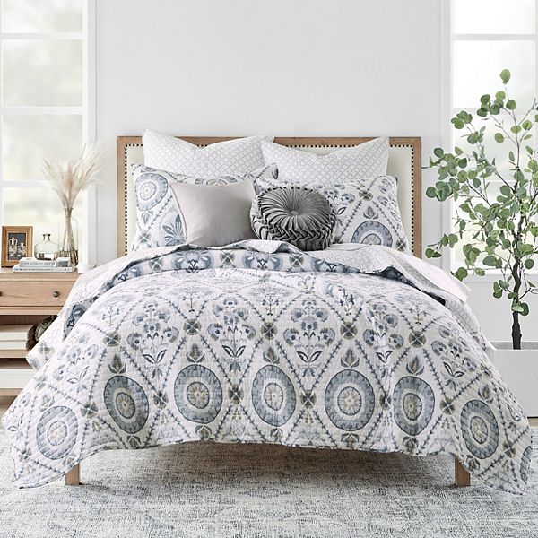 Levtex Home Maeve Neutra Quilt Set with Shams Levtex