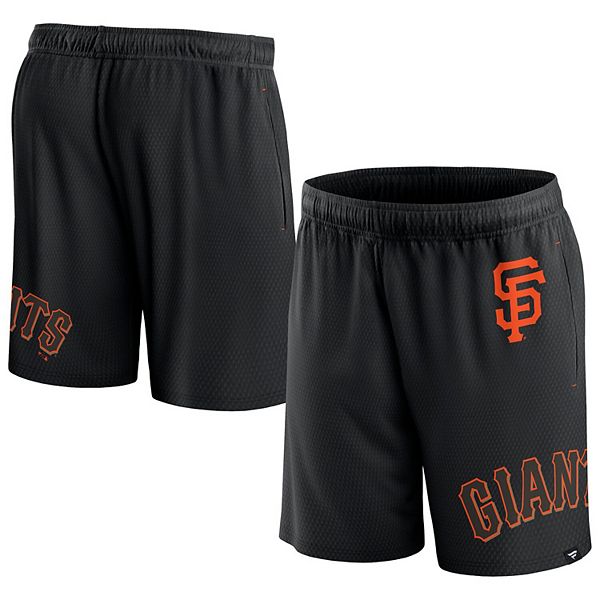 Мужские Спортивные шорты Fanatics Черные San Francisco Giants Clincher Fanatics