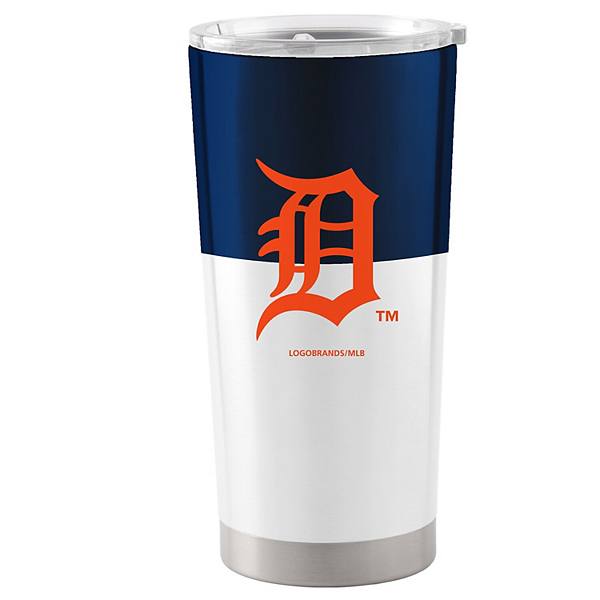 Цветной стакан из нержавеющей стали Detroit Tigers, 20oz, с двойными стенками Unbranded