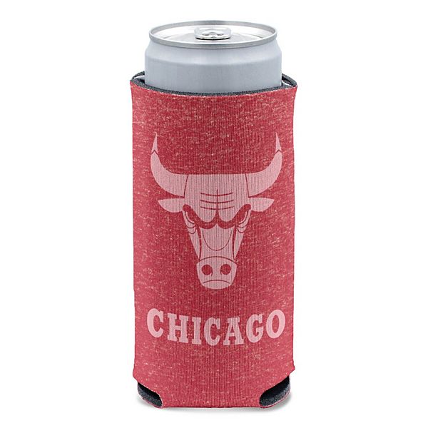 Портативный холодильник WinCraft Chicago Bulls 12oz с логотипом команды, двойная сторона, 100% полиэстер Unbranded