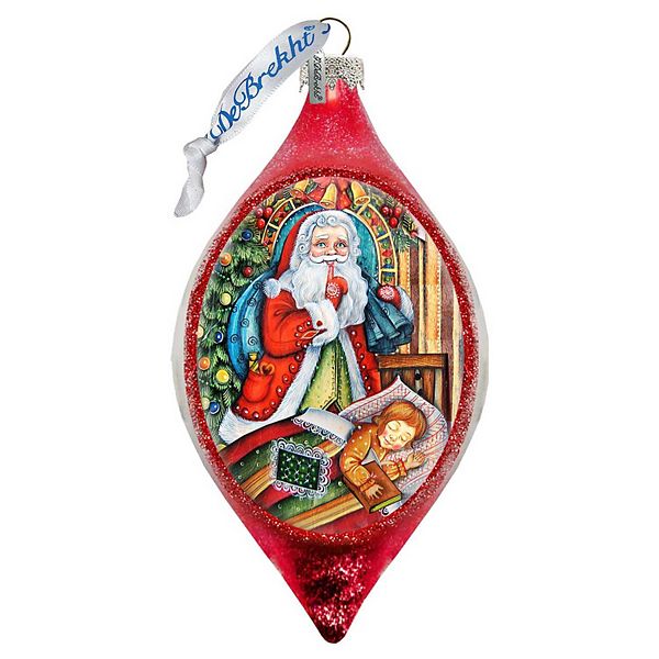 G.Debrekht Christmas Night Glass Ornament by G. DeBrekht  Christmas Decor - 757-025 G.DeBrekht