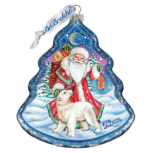 G.Debrekht Frosted Story Glass Ornament by G. DeBrekht  Christmas Decor - 762-028 G.DeBrekht