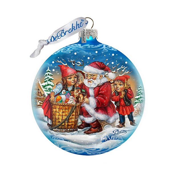 G.Debrekht Christmas Ball Glass Ornament by G. DeBrekht  Christmas Decor - 73367 G.DeBrekht