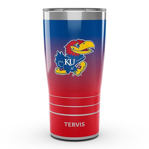 Tervis Kansas Jayhawks 20oz. Ombre Stainless Steel Tumbler Tervis