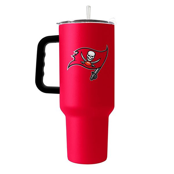 Tampa Bay Buccaneers 40oz. Travel Tumbler with Handle Logo Brand