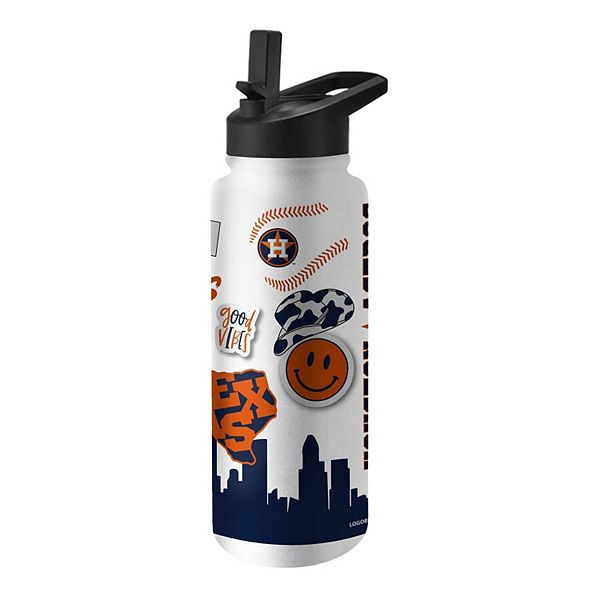 Houston Astros 34oz. Native Quencher Bottle Logo Brand