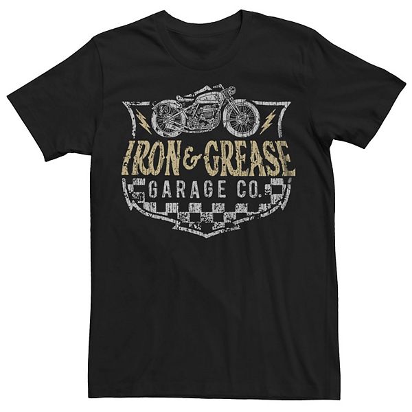 Мужская Футболка Iron & Grease Garage Co. Graphic Tee Generic