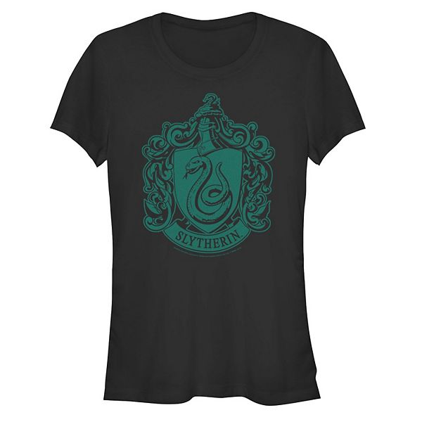 Женская Футболка Harry Potter Slytherin House Crest Harry Potter