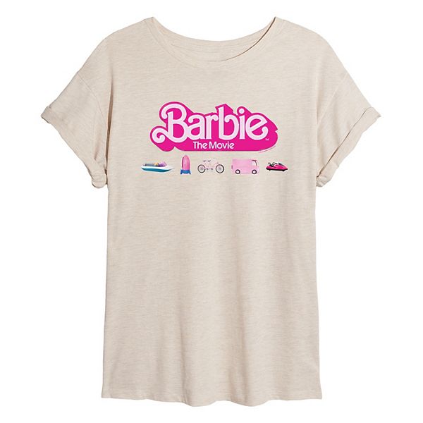 Женская Футболка Barbie The Movie Vehicles Flowy Tee Barbie